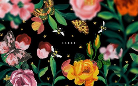 Gucci inspired wallpaper